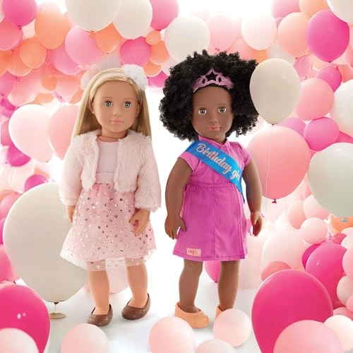 Millie Doll - 18-inch Pink Glitter Dress Ages 3+