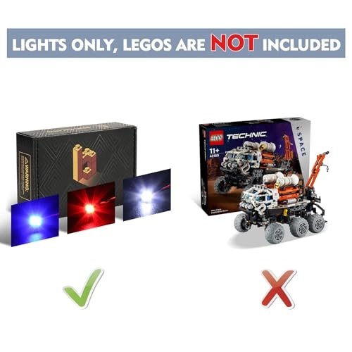 Mars Crew Exploration Rover for LEGO Mars Crew Exploration Rover 42180 - Copper 5 Volts (DC)