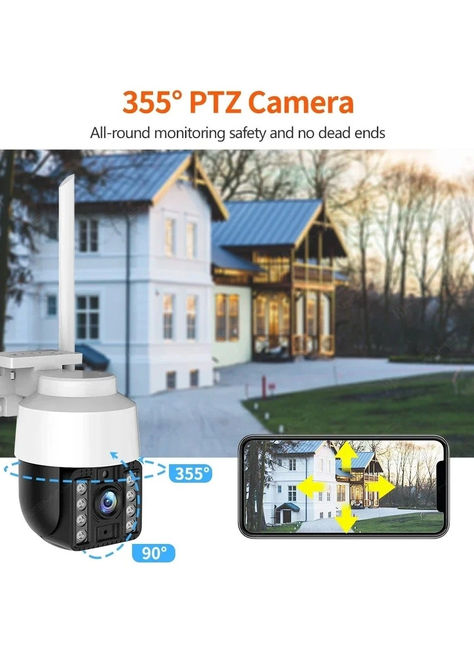 shopi.ae eye4u Smart tracking wifi camera
