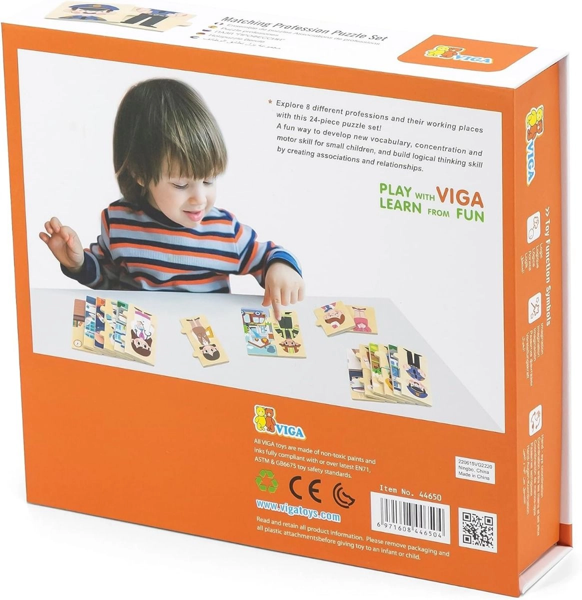 Matching Profession Puzzle Set - 3 + 24 pieces