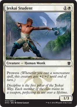 Magic: the Gathering Jeskai Student 14/269 - Khans of Tarkir