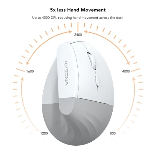 EM18 Ergonomic Vertical Mouse - Bluetooth