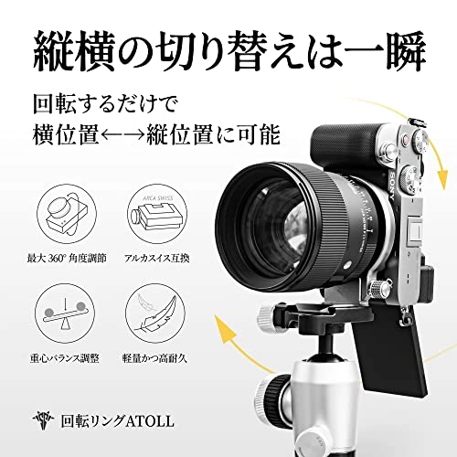Atoll - Rotating Collar for Mirrorless Cameras