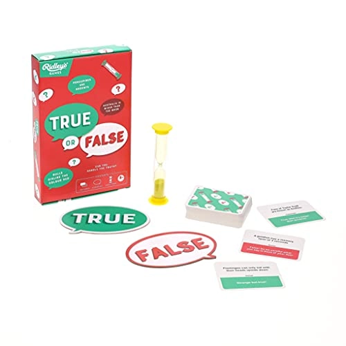 True or False - 100 game cards 4 voting paddles