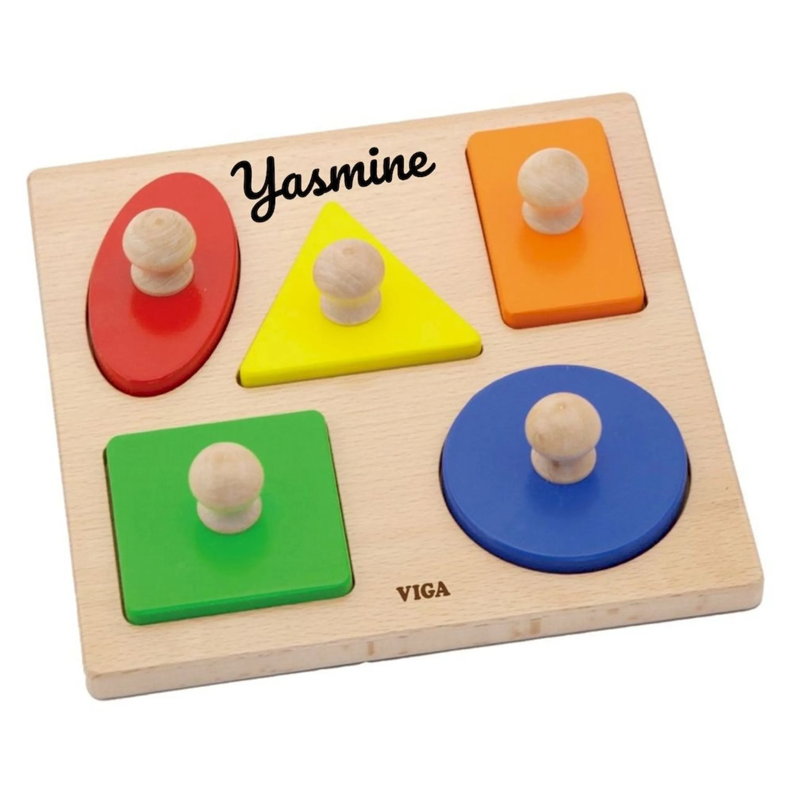 VIGA Shapes Knob Puzzle - 12 months+ 5 pieces