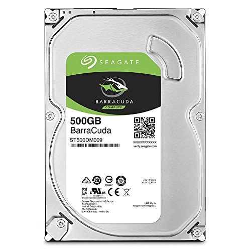 BarraCuda 3.5" 7200rpm 32MB SATA 6Gb/s (ST500DM009) - 500GB