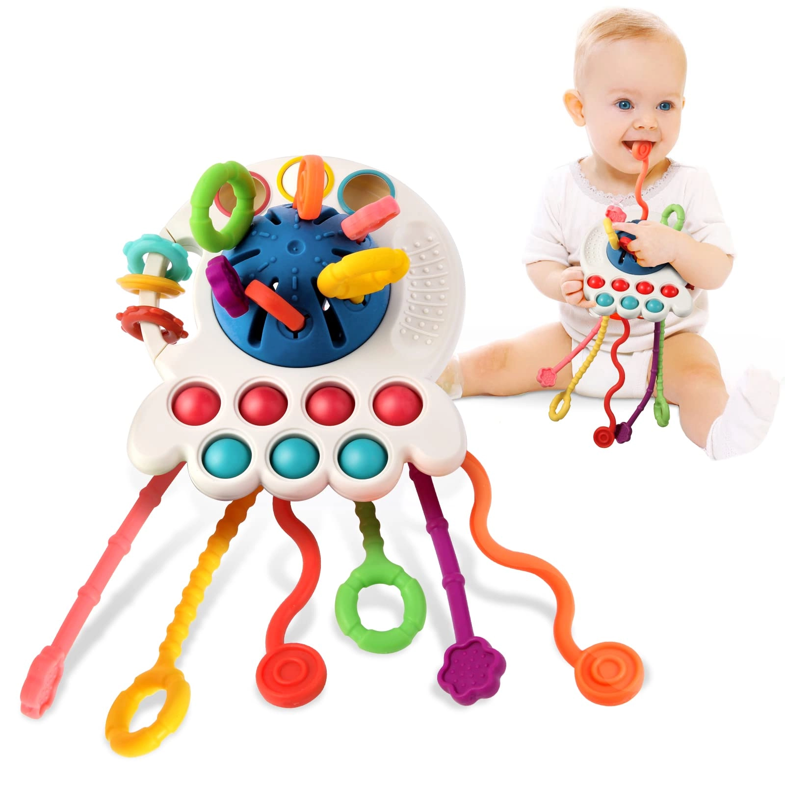 hooku Pull String Activity Toy - 18 months+