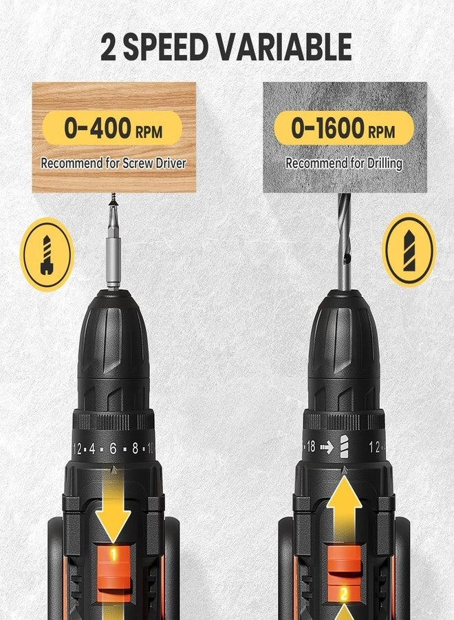 Cordless Drill Driver - 2000mAh