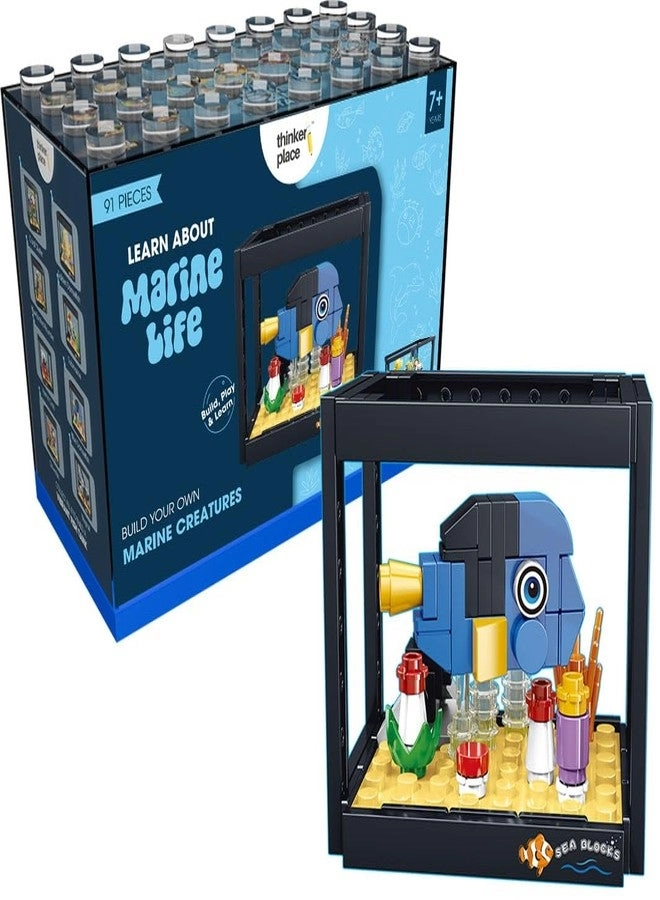 ThinkerPlace Dream Ocean Fish Tank Marine Life - 6 years+ 91 pieces