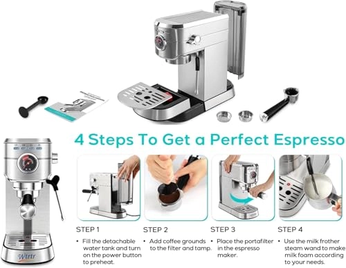 WTR-3010 - Milk Frother Semi-Automatic