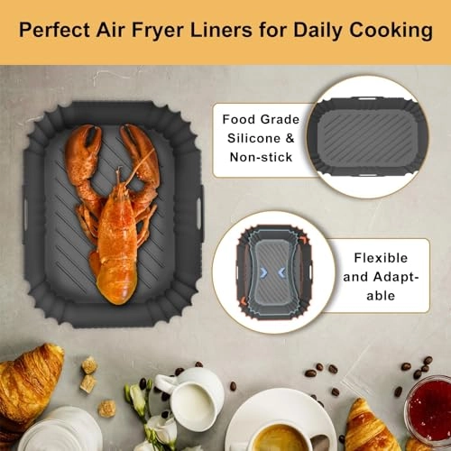 Silicone Air Fryer Liner - 2 Pack