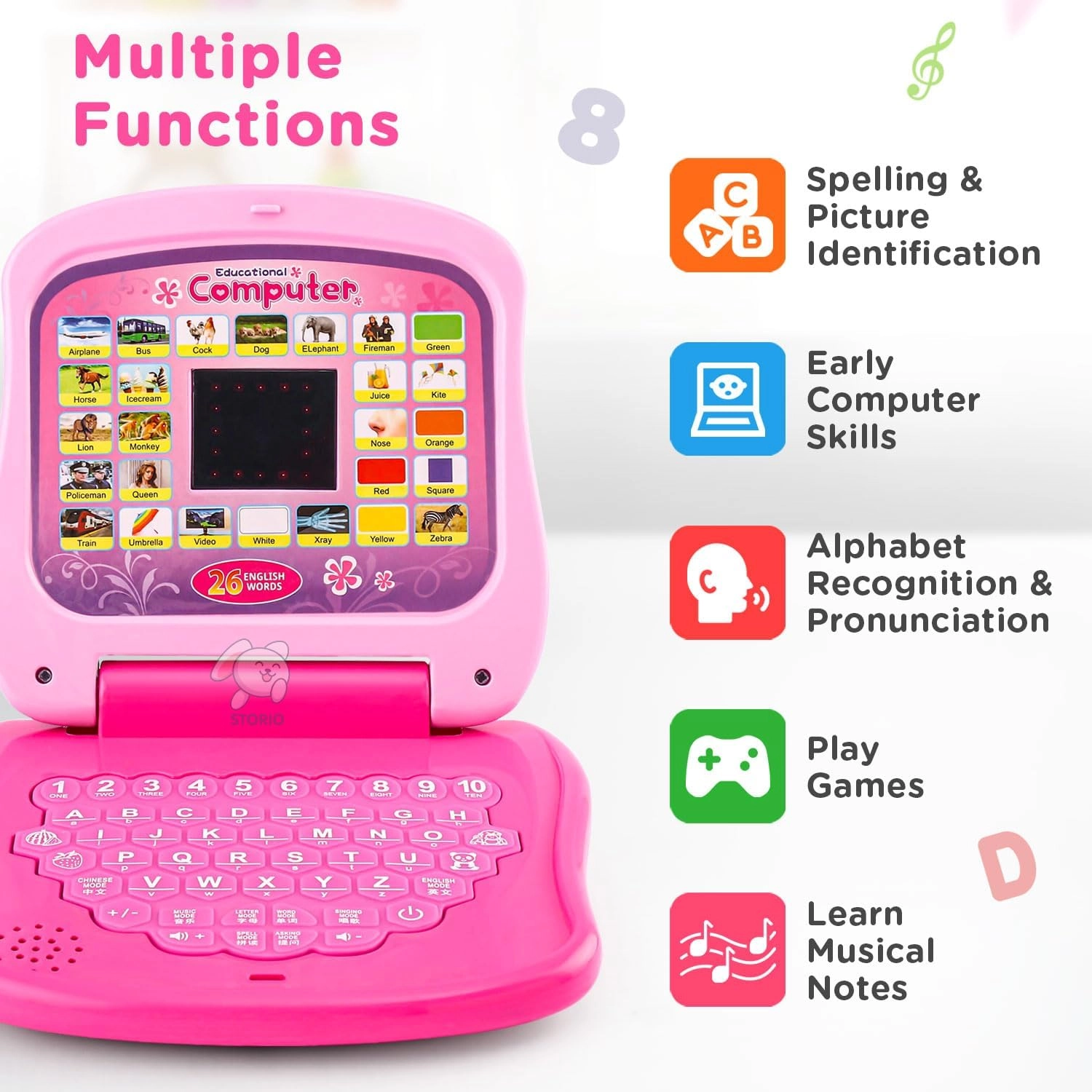Learning Laptop - 36.0 1 pieces