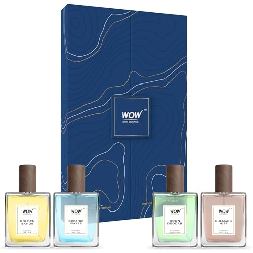 Oceanic Waves + Golden Sands + Gulmarg Mist + Doon Deodar - Eau De Parfum Pack of 4