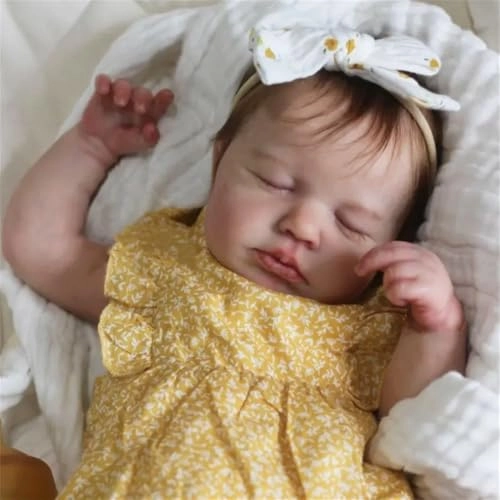 Reborn Baby Doll - 20 in Silicone Vinyl Ages 7+