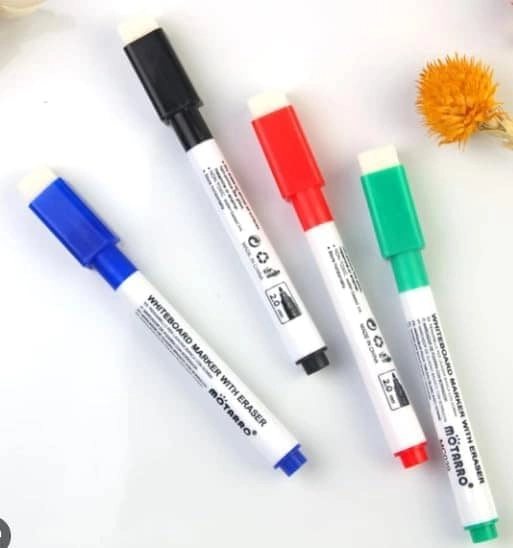 MOTARRO Dry Erase Fine Bullet Tip Whiteboard Marker - Mixcolor Pack