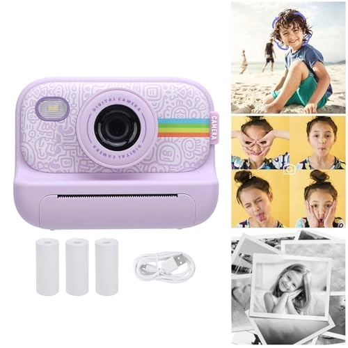 Instant Print Camera - 1080P 48MP