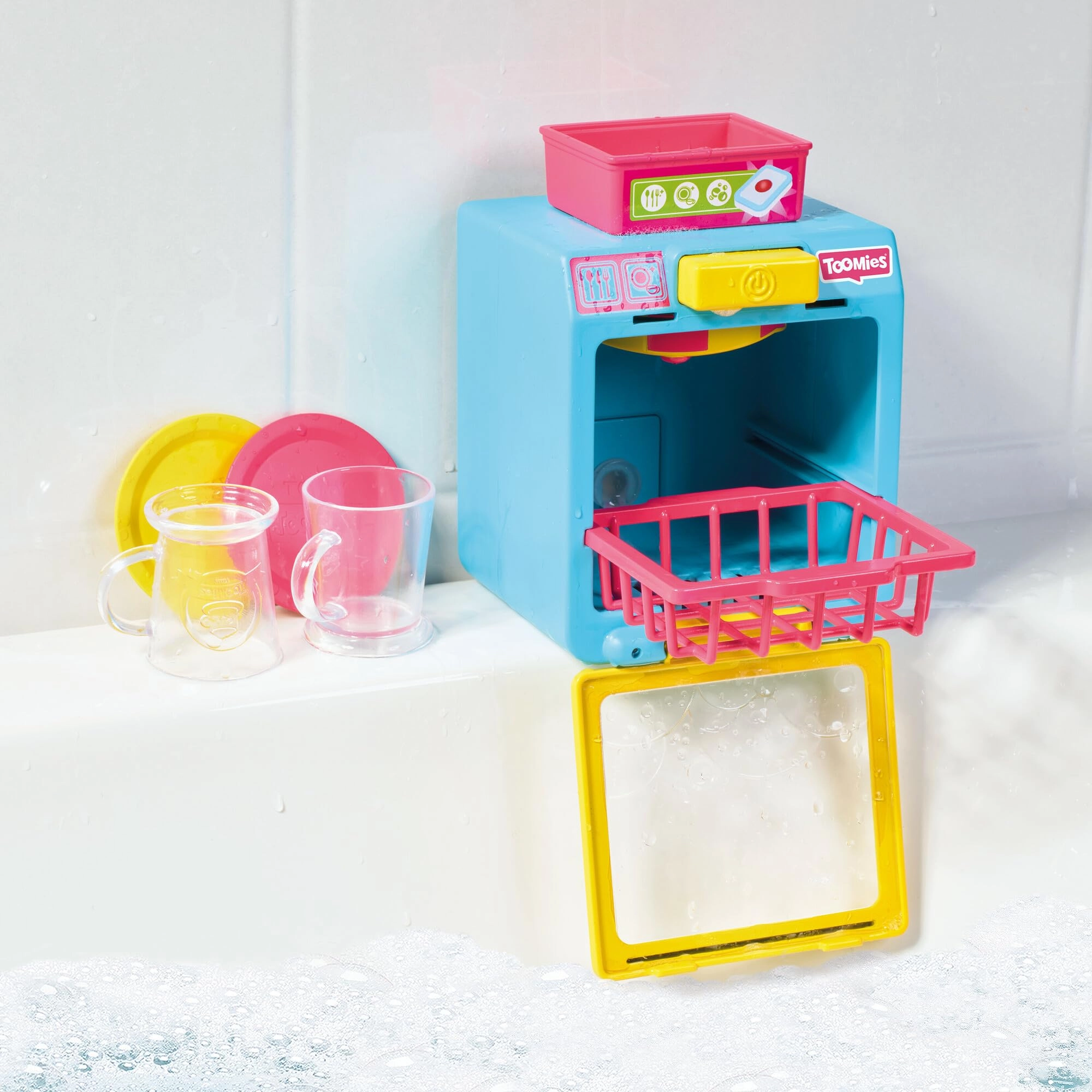 Spin & Splash Dishwasher - Interactive Bath Toy Spinning Sprayer