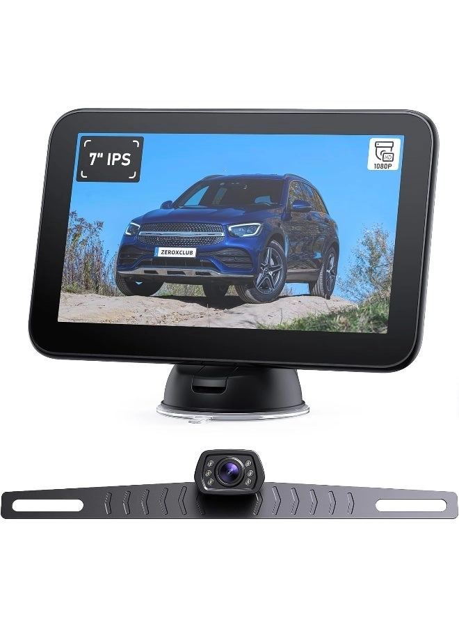 ZEROXCLUB Wired Backup Camera - Night Vision Wired 1080P