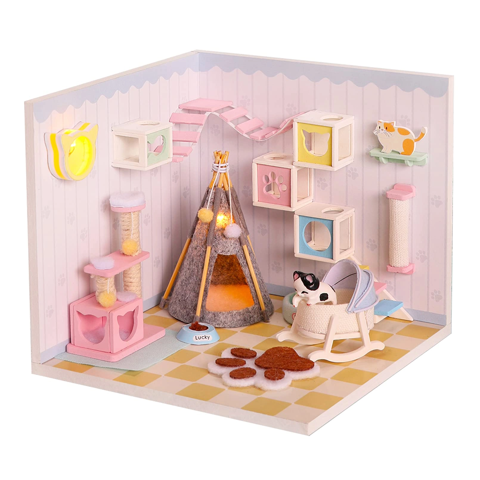 DIY Miniature Dollhouse Kit - 124 scale