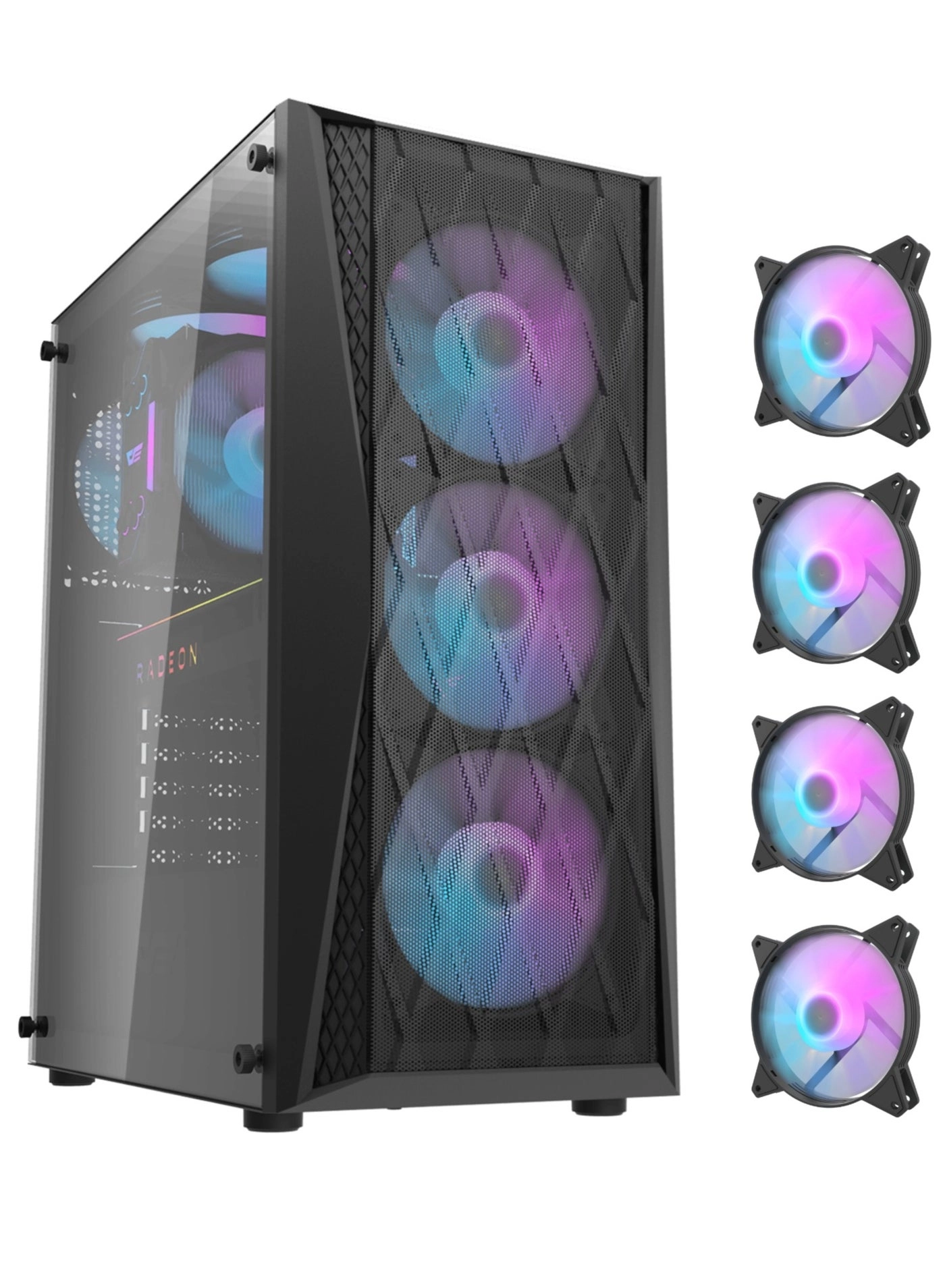 darkFlash DK352 PLUS - Side window Mid Tower
