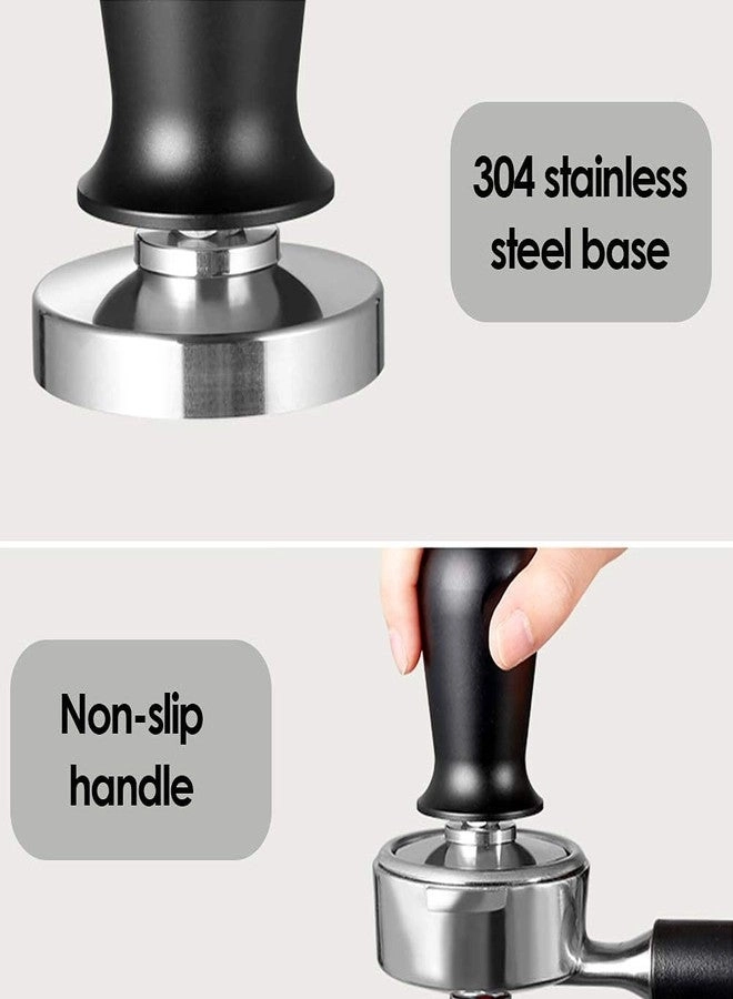 Coffee Tamper - 58mm Stainless Steel Spring Loaded