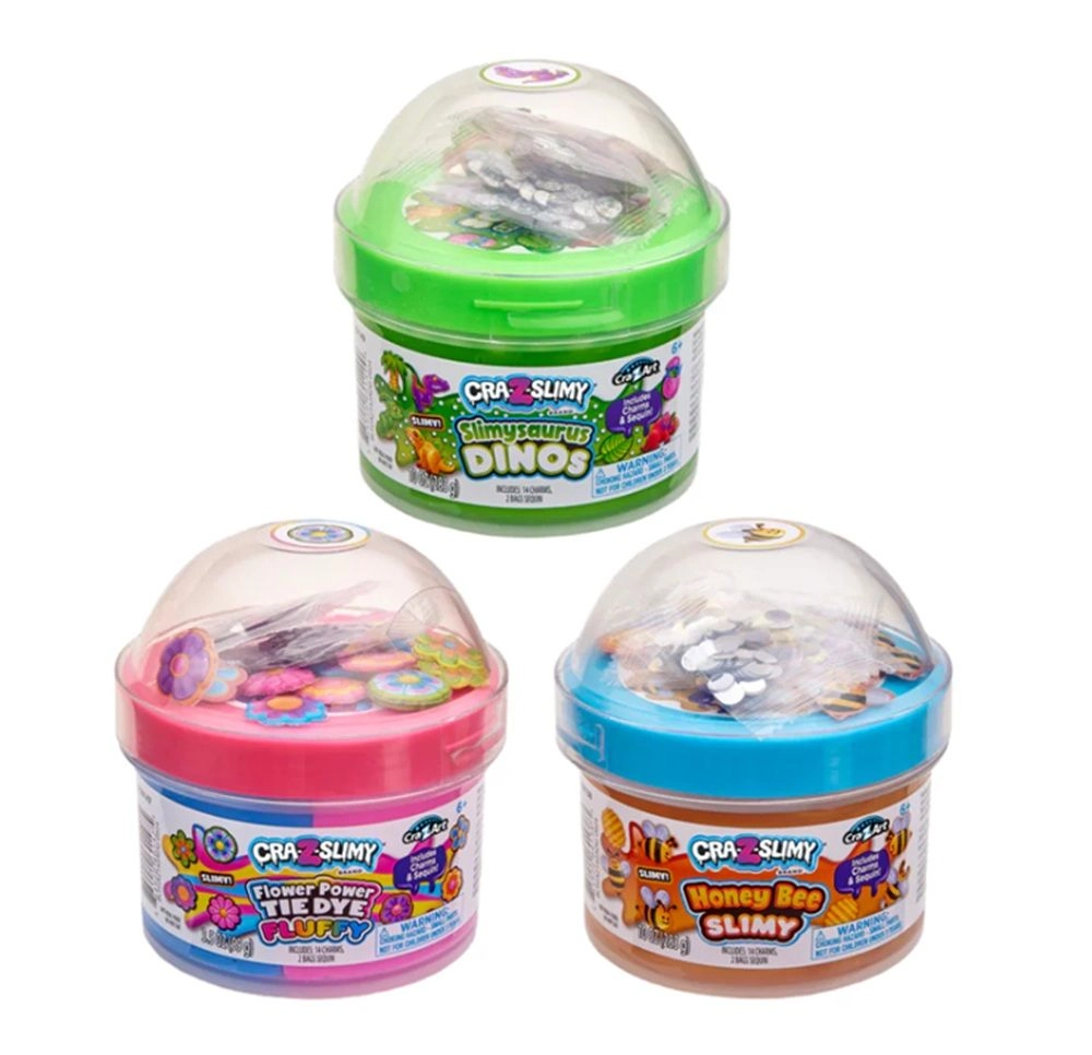 CRA-Z-SLIMY Fun Dome Topper Jars - 6+
