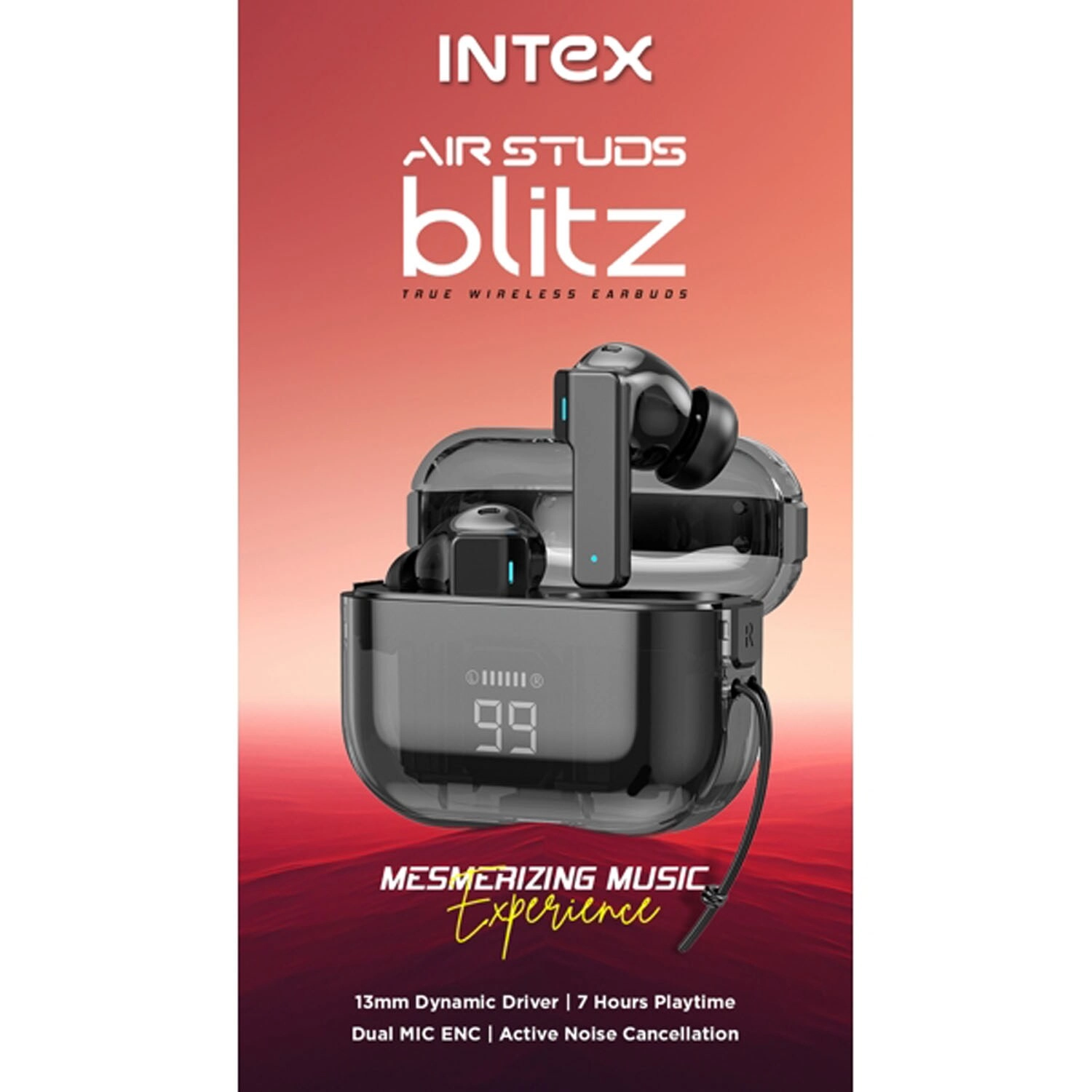 Air Studs Blitz - TWS 13mm Driver Smartwatch