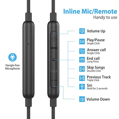 Lightning Headphones Wired Earbud