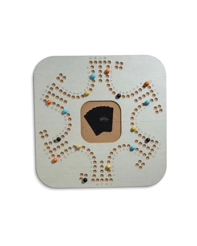 Junior Jackaroo - 4/6 player 49 cm board (JJ-JR-GR-BAG-BEIGEBROWN)