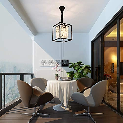 Square Crystal Chandelier