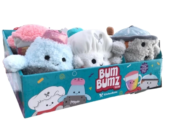 Kitchen Bumz - 3 + soft, plush fabric Kitchen Series 1 Pc