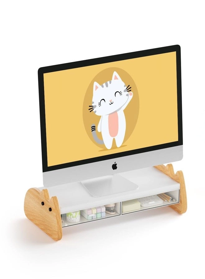 Dual Monitor Stand Riser - 2 Monitors