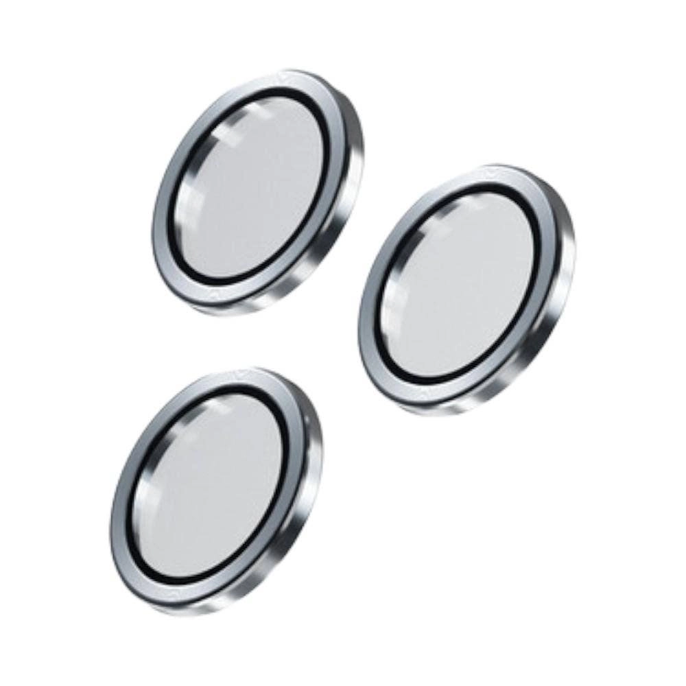Hyphen iPhone 15 Pro & 15 Pro Max Lens Protector - Moonlight Silver Anti-glare
