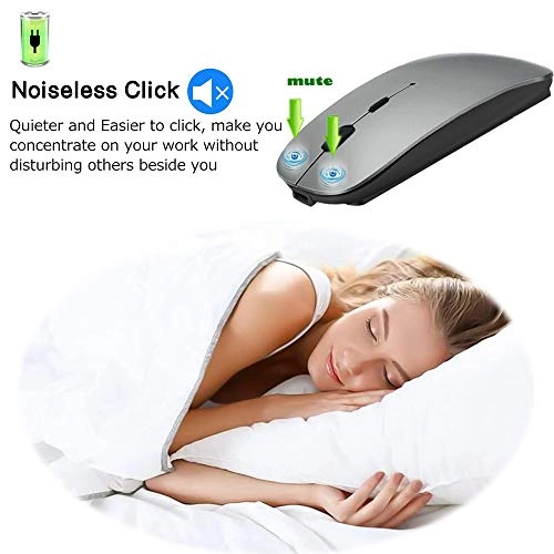 LED Rechargeable Mouse - Bluetooth
