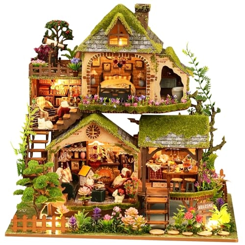 Miniature Book Nook - Forest