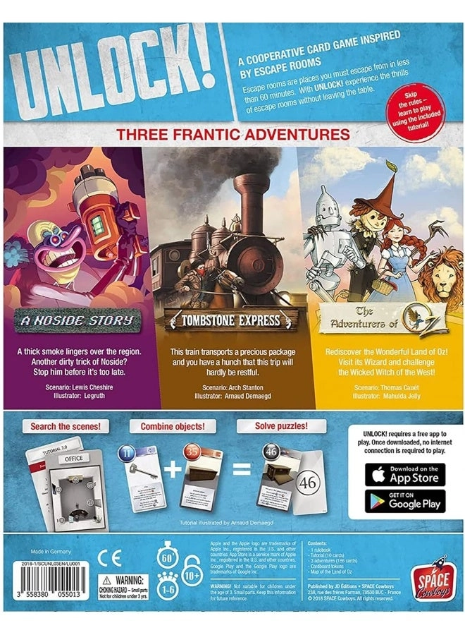 UNLOCK!: Secret Adventures - Card Game
