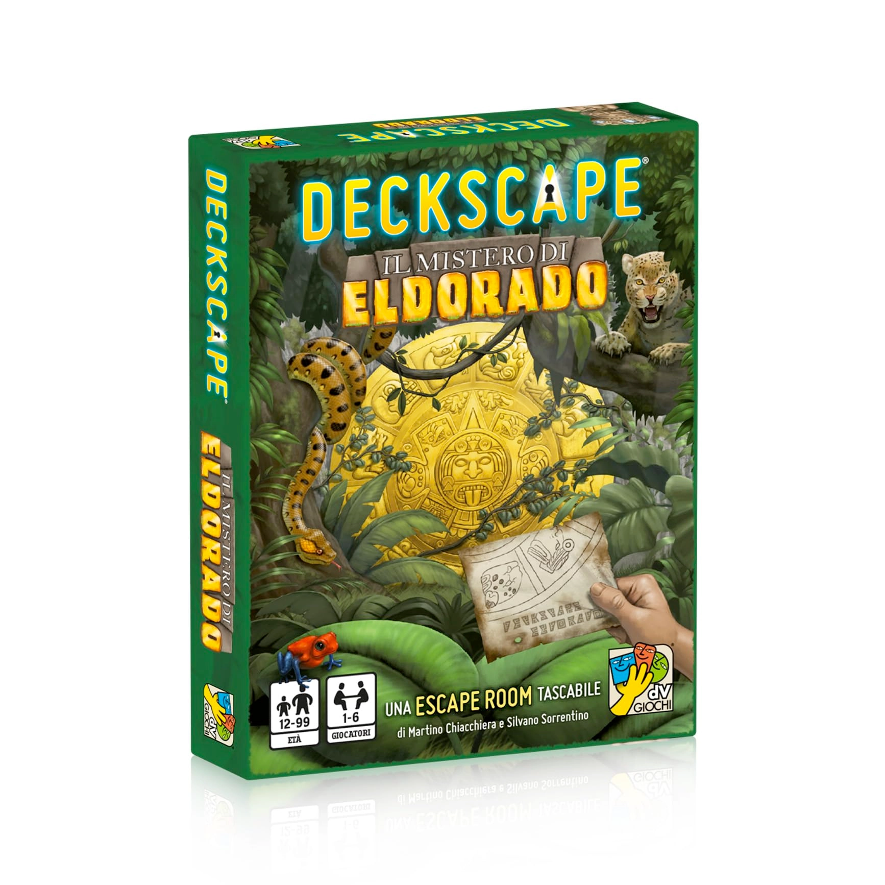 dV Giochi Deckscape - The Mystery of Eldorado (Italian)
