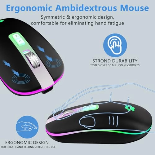 229 - Bluetooth, Bluetooth+2.4GHz Dual Mode Wireless Mouse, USB