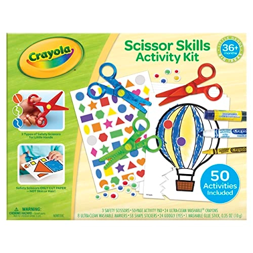 Toddler Scissor Skills Activity Kit - 3+ years 3 pcs
