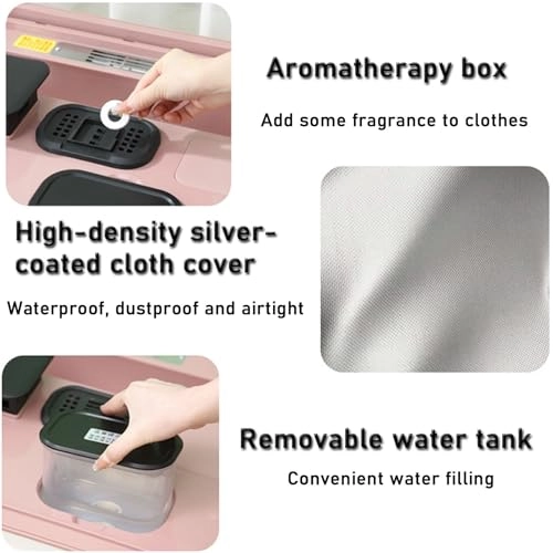 Clothes care machine - 900W steam 600W drying