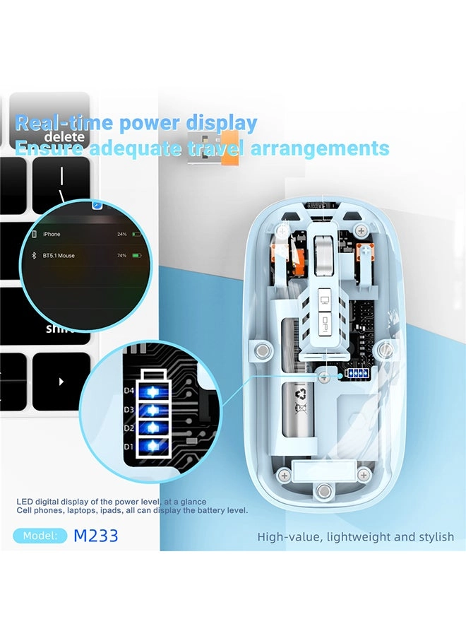 Transparent Magnetic Mouse - Wireless