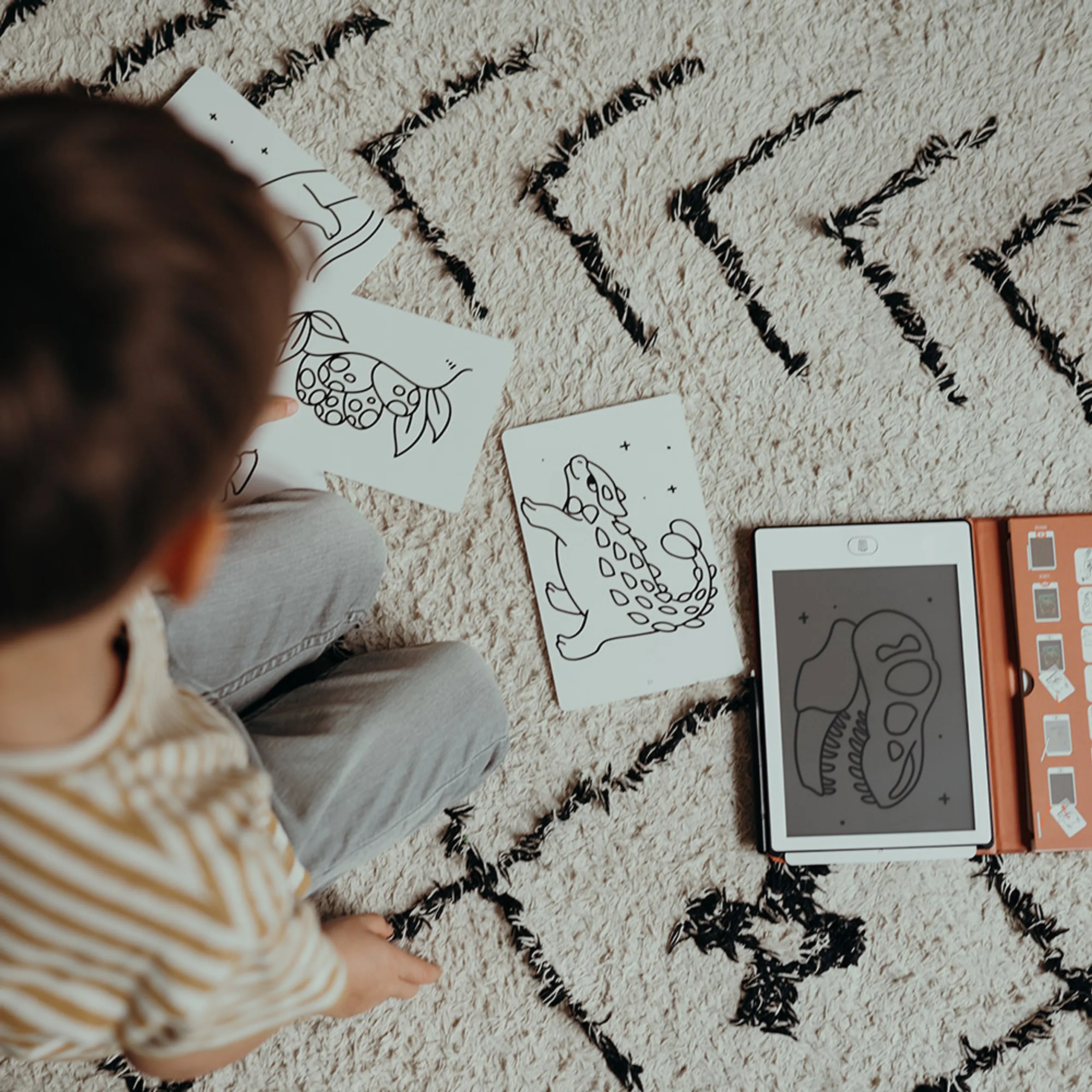 Kidydraw Mini LCD Tracing Book Animals - 4+ years