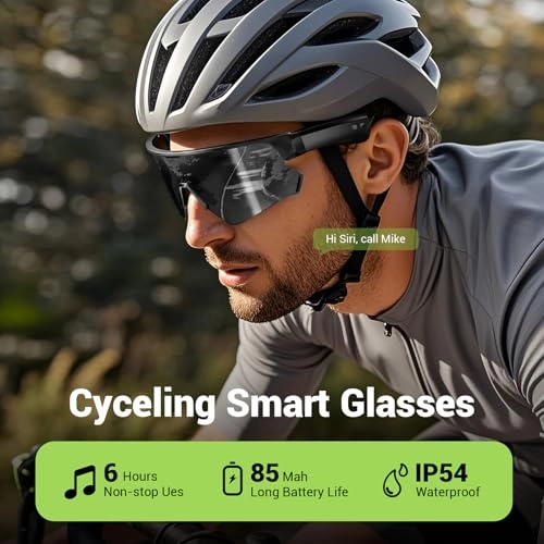 Polarized Sports Smart Sunglasses - TAC Polarized IP54 Bluetooth