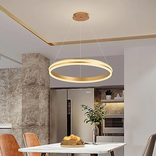 Modern LED Chandelier - 3000K-6000K Dimmable