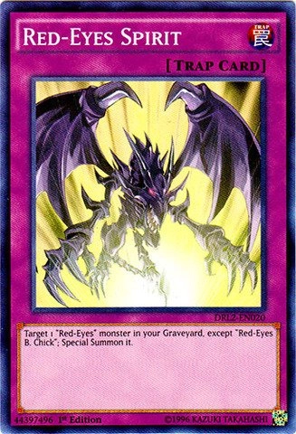 Yu-Gi-Oh! Red-Eyes Spirit DRL2-EN020 - 1st Edition