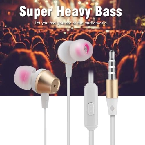 Dual Iron Ring Wired Earbud