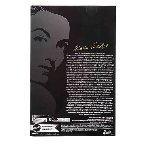 María Félix Doll - Jacquard Dress Turtle Brooch Ages 12+