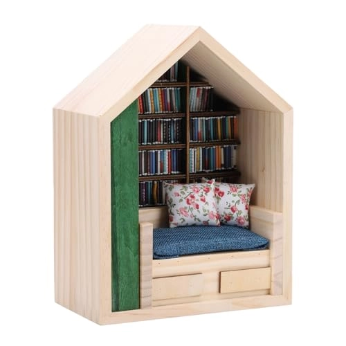 Anxiety Bookshelf - Pine Wood