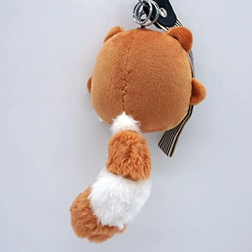 Raccoon Long Tail Plush 20 cm Key Holder