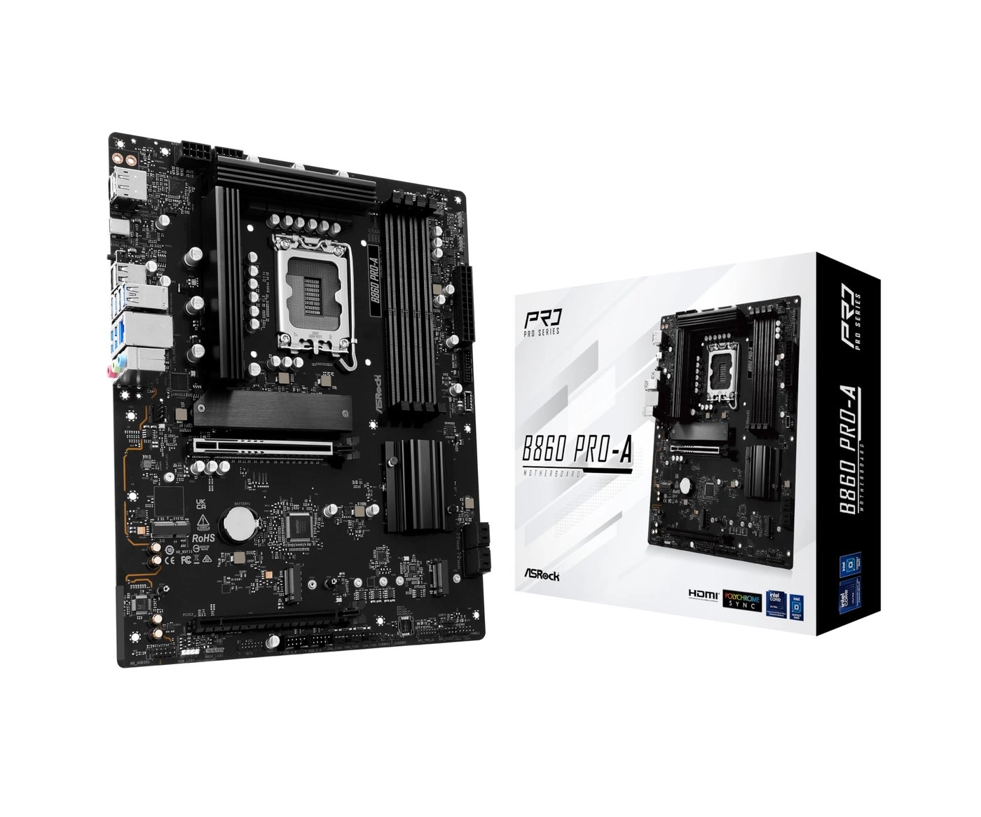 B860M Pro RS - Intel B860 LGA 1851 Micro-ATX